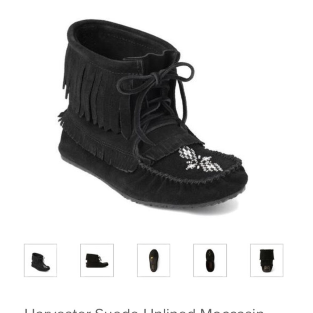 Manitobah Mukluks Harvester Suede unlined moccasin